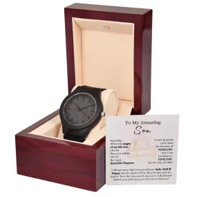 Son - Love You Forever - Classic Sandalwood Watch