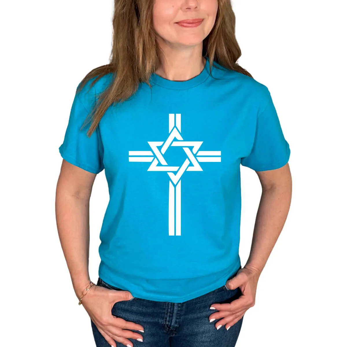 Star Of David Cross T-Shirt