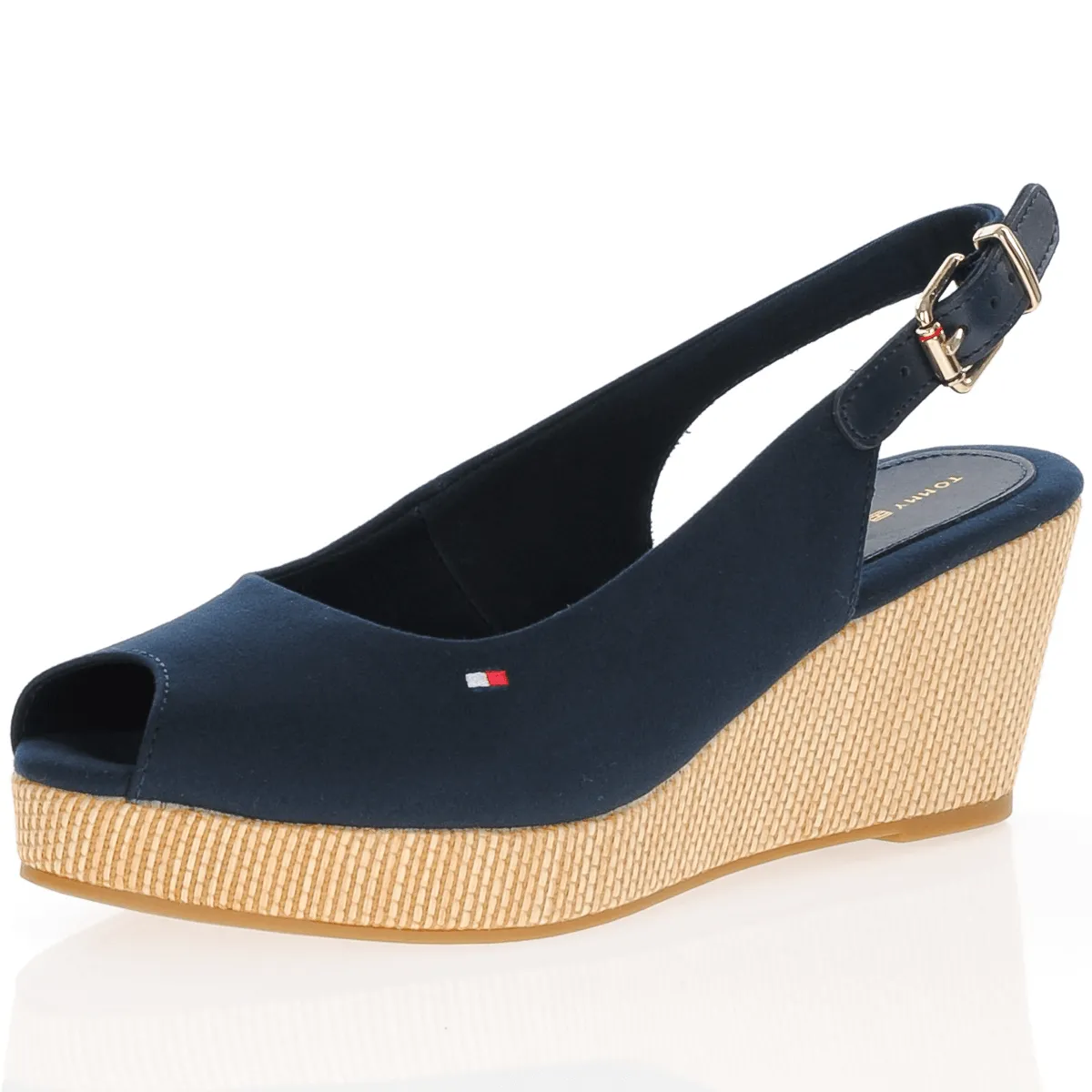 Tommy Hilfiger Elba Slingback Wedge Navy