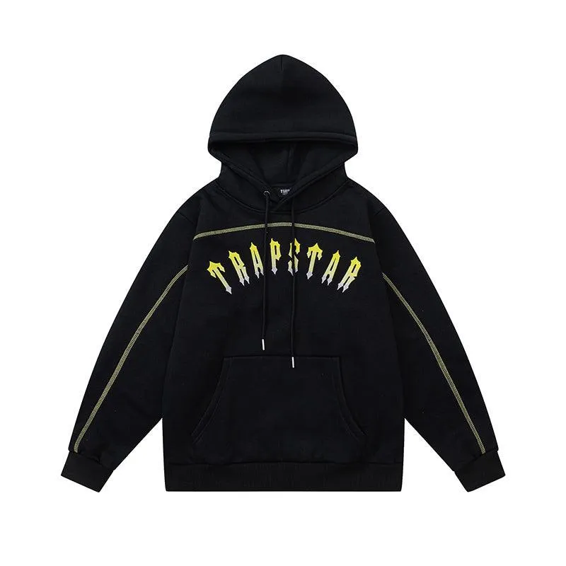 TRAPSTAR TRACKSUIT LOGO YELLOW *BLACK*