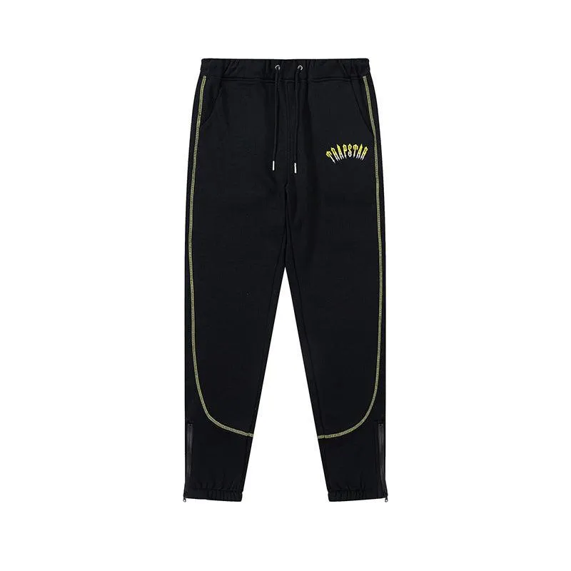 TRAPSTAR TRACKSUIT LOGO YELLOW *BLACK*