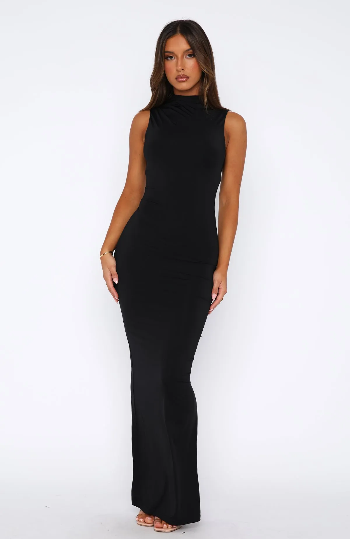 What It Is Maxi Dress Black