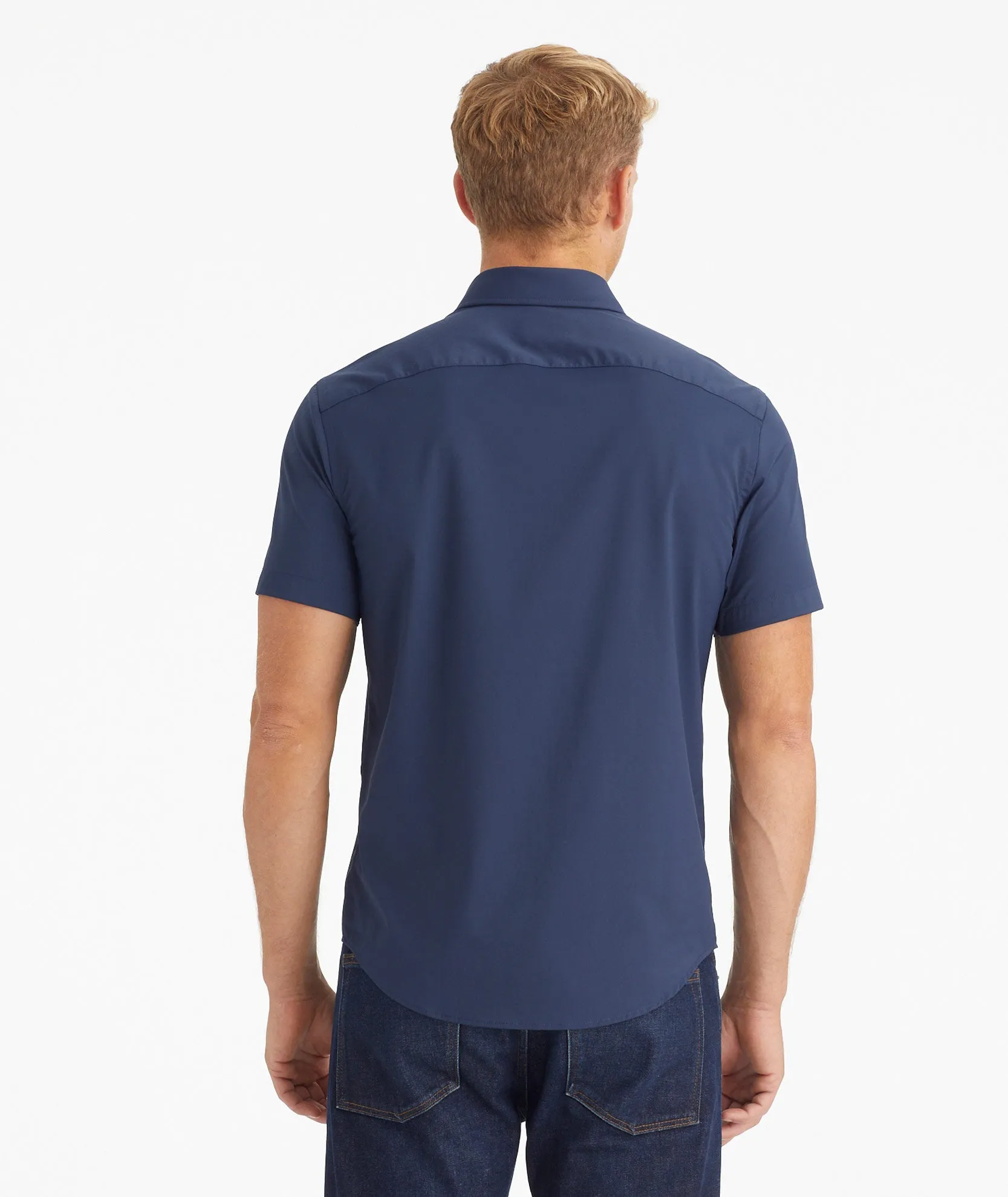 Wrinkle-Free Performance Short-Sleeve Gironde Shirt