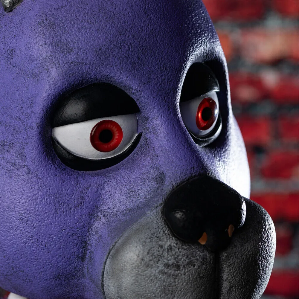 Xcoser Five Nights at Freddy's Bonnie Rabbit Cosplay Masken Latex Vollkopf Erwachsene Halloween