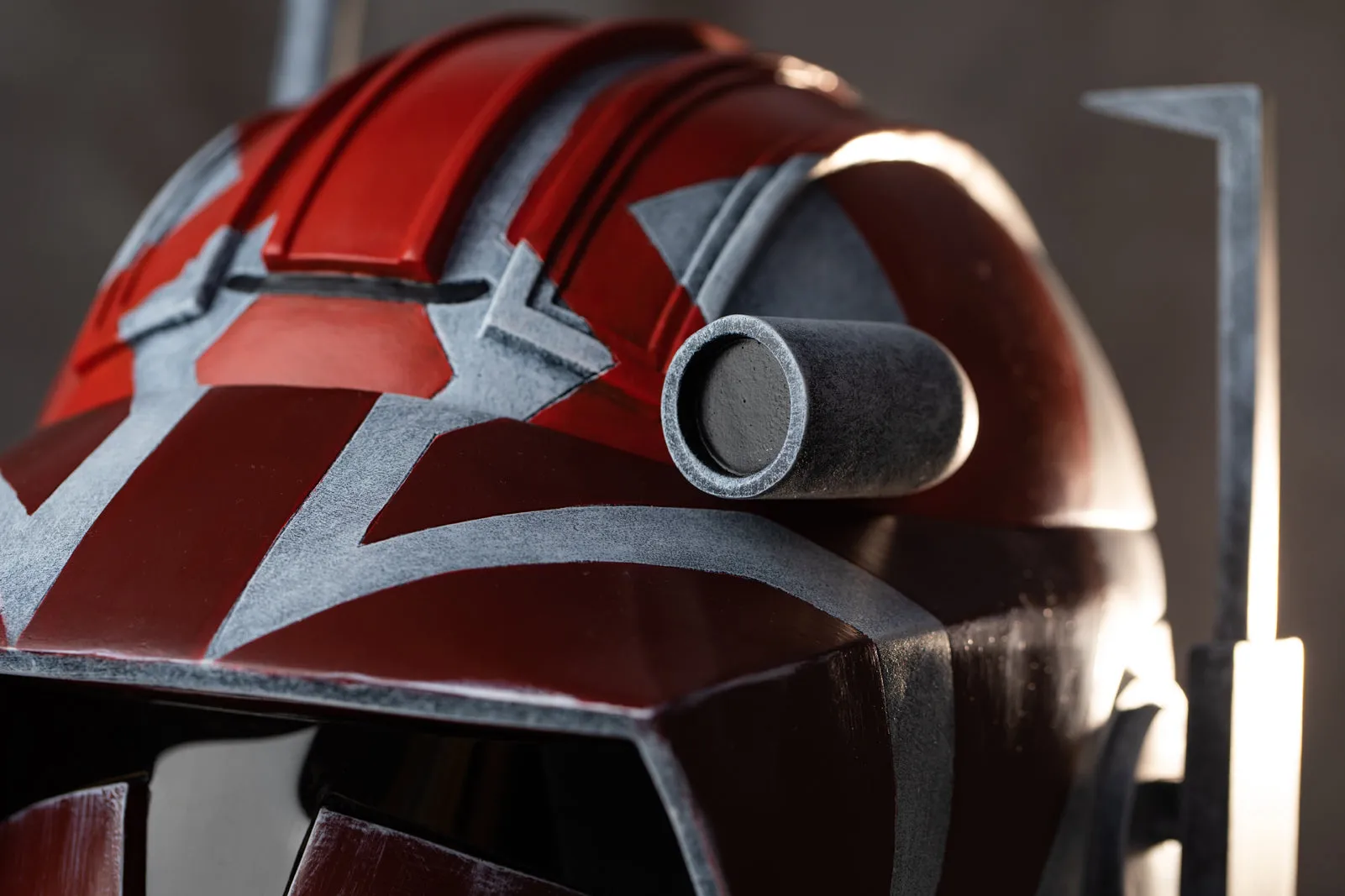 Xcoser Star Wars The Clone Wars 332nd Vaughn Clone Trooper Helm Halloween Cosplay Helm für Erwachsene